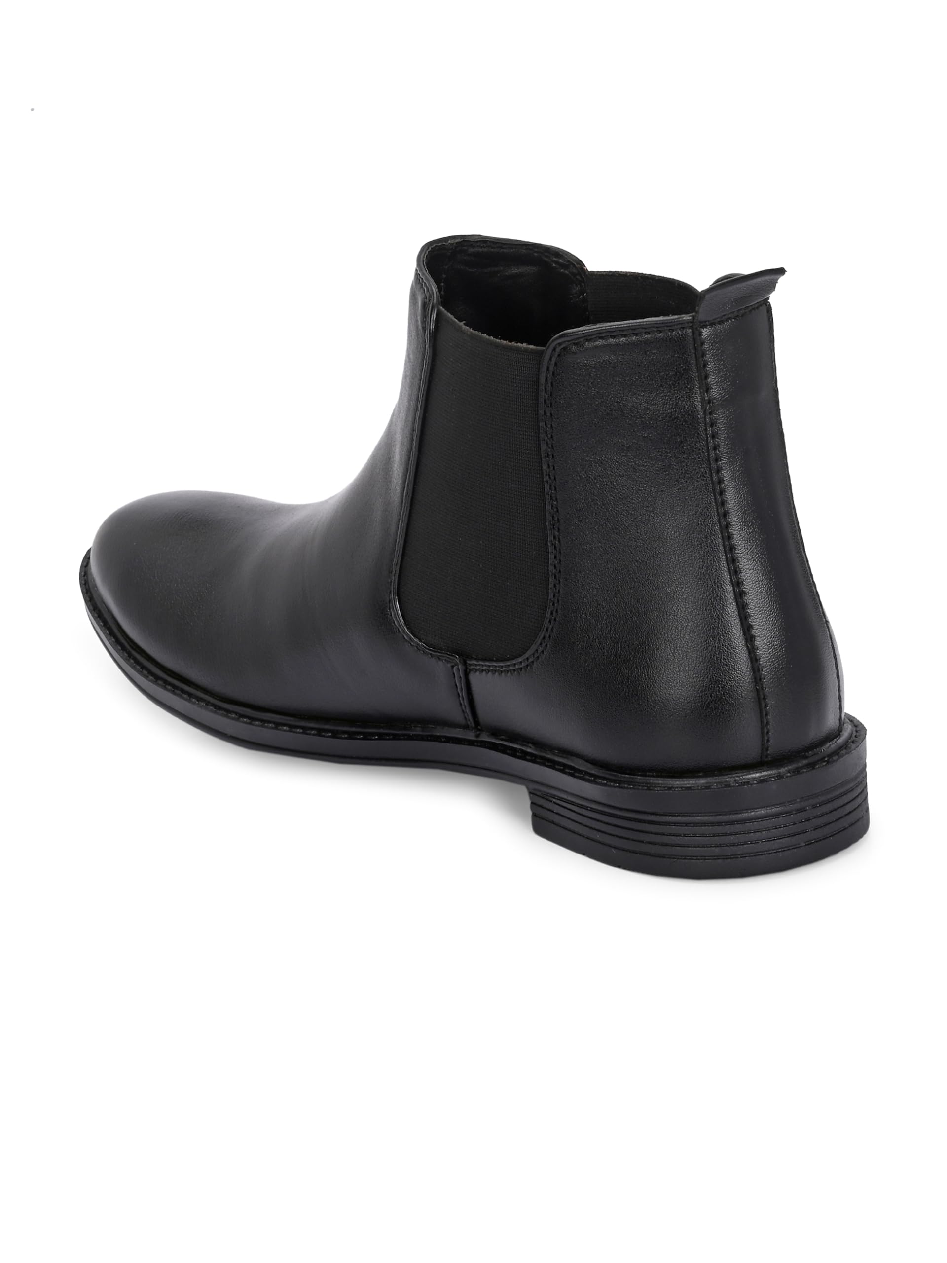 AADI Men's Synthetic Leather Lightweight Comfortable Trendy Outdoor Casual Shoes Slip On Chelsea Boots