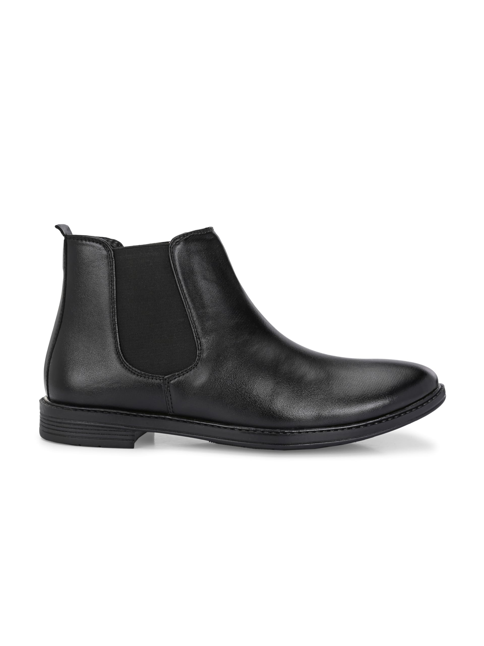 AADI Men's Synthetic Leather Lightweight Comfortable Trendy Outdoor Casual Shoes Slip On Chelsea Boots