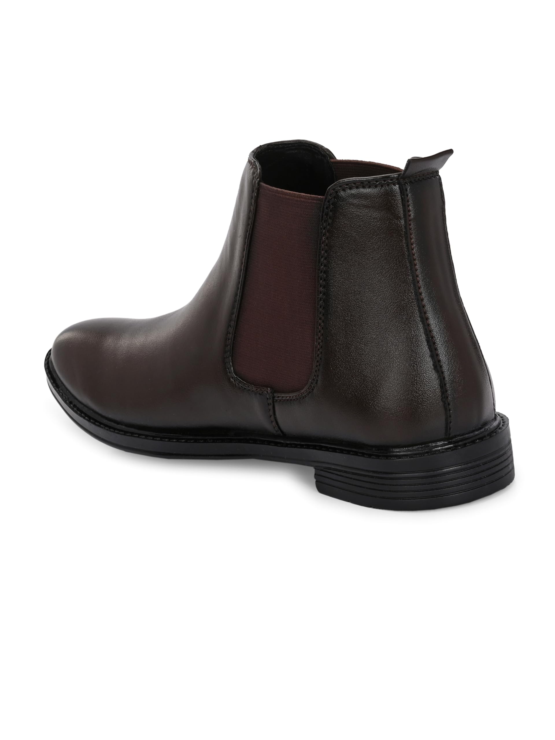 AADI Men's Synthetic Leather Lightweight Comfortable Trendy Outdoor Casual Shoes Slip On Chelsea Boots